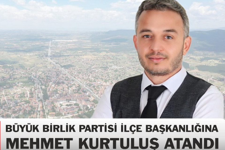 Büyük Birlik Partisi Banaz İlçe Başkanlığına Mehmet Kurtuluş Atandı...